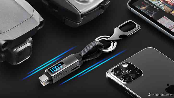 Your keychain needs an upgrade — this one charges your phone and opens bottles