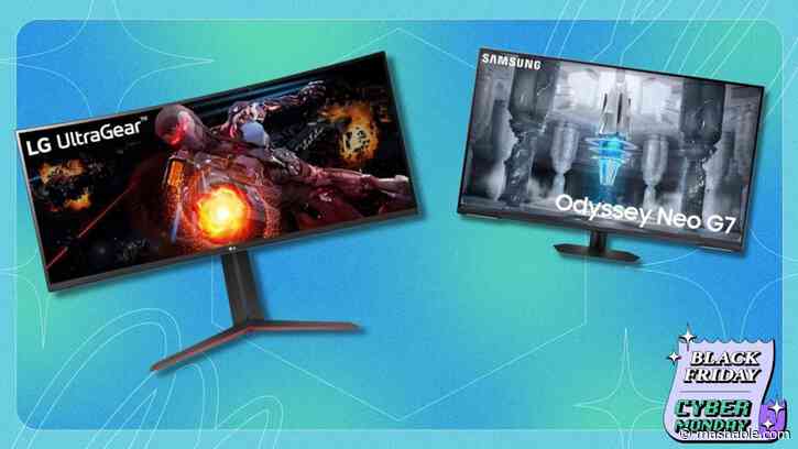 The best gaming monitor deals on Cyber Monday 2024