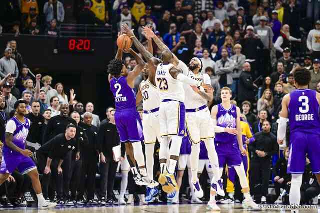 Lakers Highlights: Anthony Davis & LeBron James Lead Shorthanded Group In Win Against Jazz