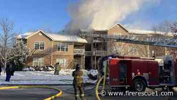 Over 20 rescued at Mo. apartment fire