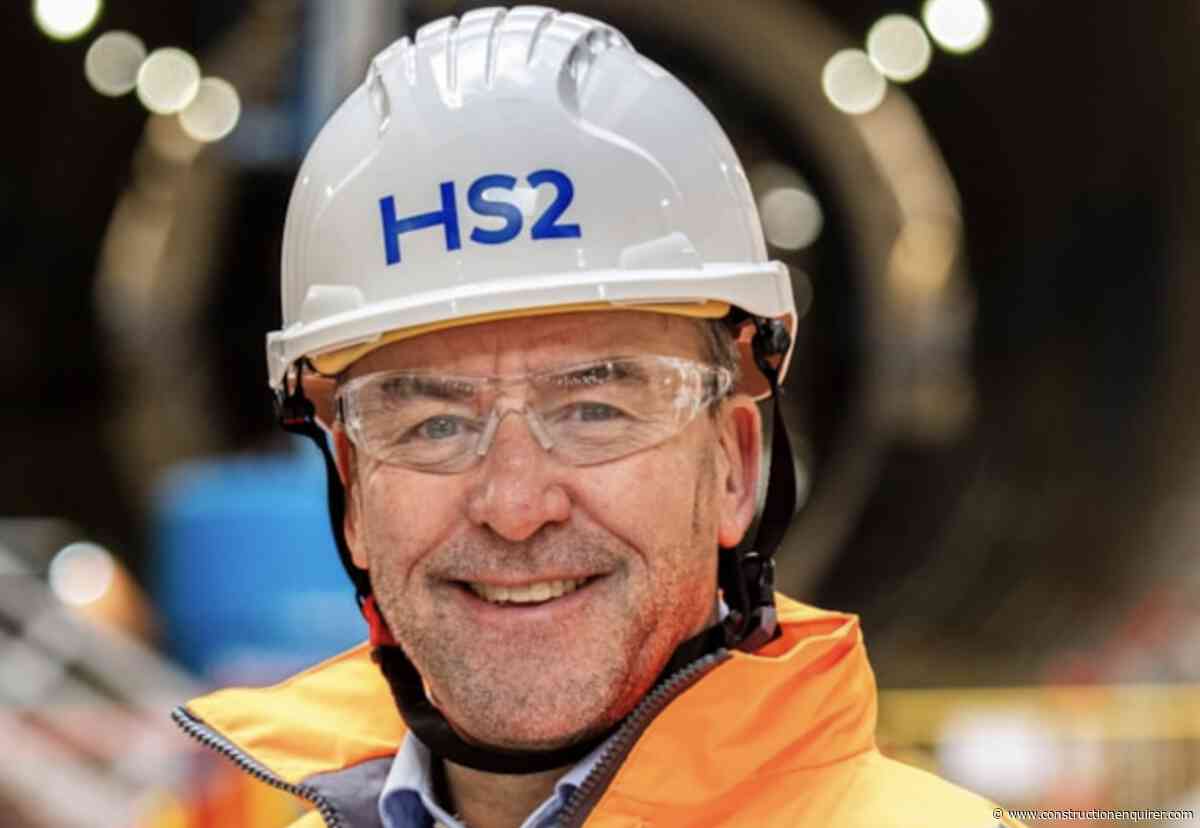 New HS2 boss Mark Wild starts amid prep for final TBM drives