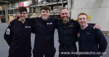 'Once in a lifetime moment' as Scousers on huge HMS Prince of Wales 'made up' to be home