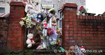 Teddies and flowers left outside house after baby boy dies