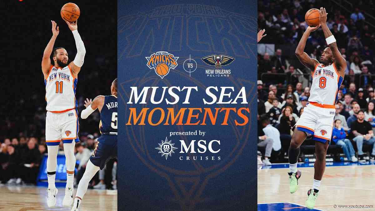 FULL Game Highlight: Knicks defeat New Orleans Pelicans at home | December 1st, 2024