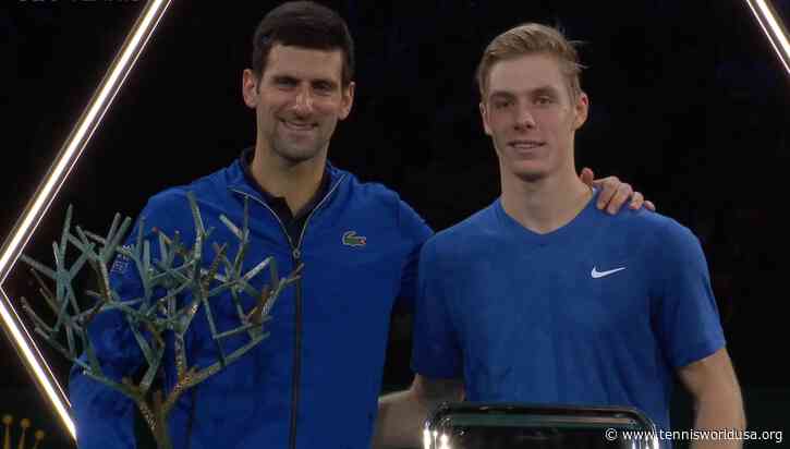 'Novak Djokovic was sick, and I thought I had him,' Denis Shapovalov recalls