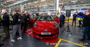 Ford unveils new car at 'special' Halewood as power units to be built in Merseyside