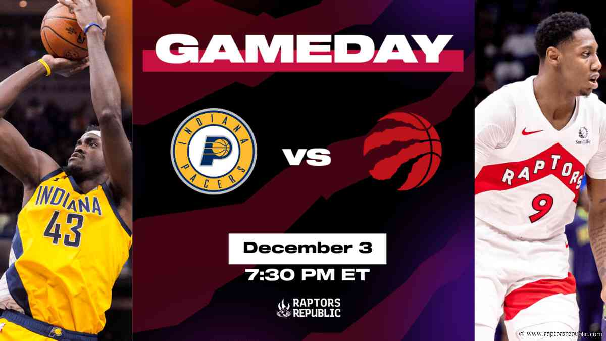 Gameday: Pacers @ Raptors, December 3