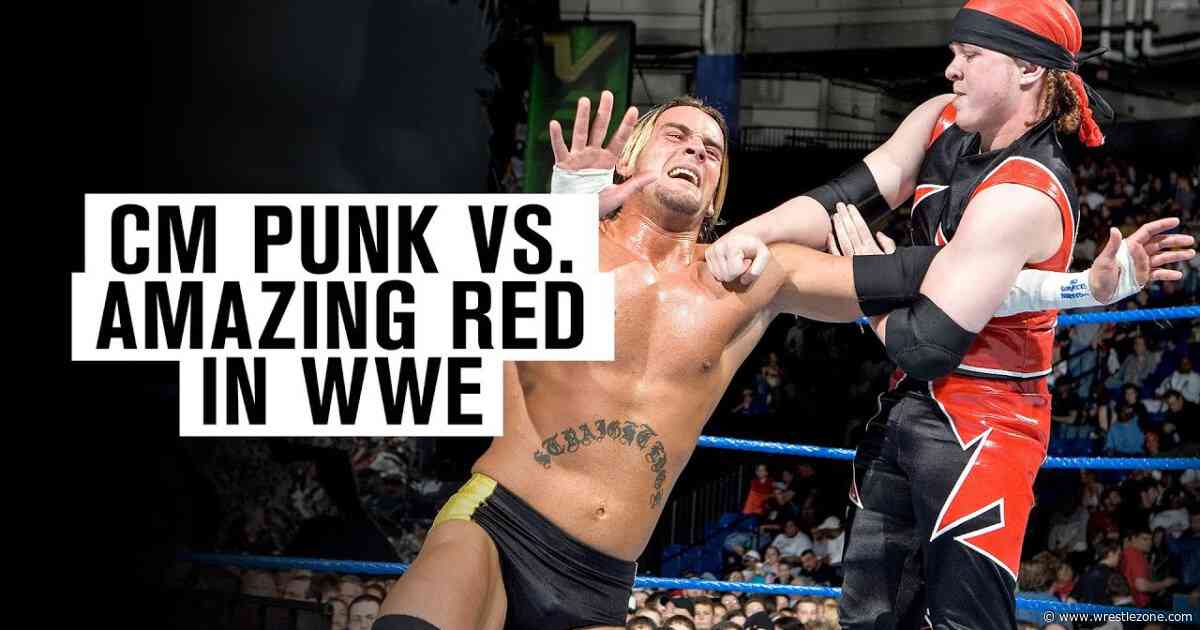 Rare CM Punk vs. Amazing Red Match Added To WWE Vault