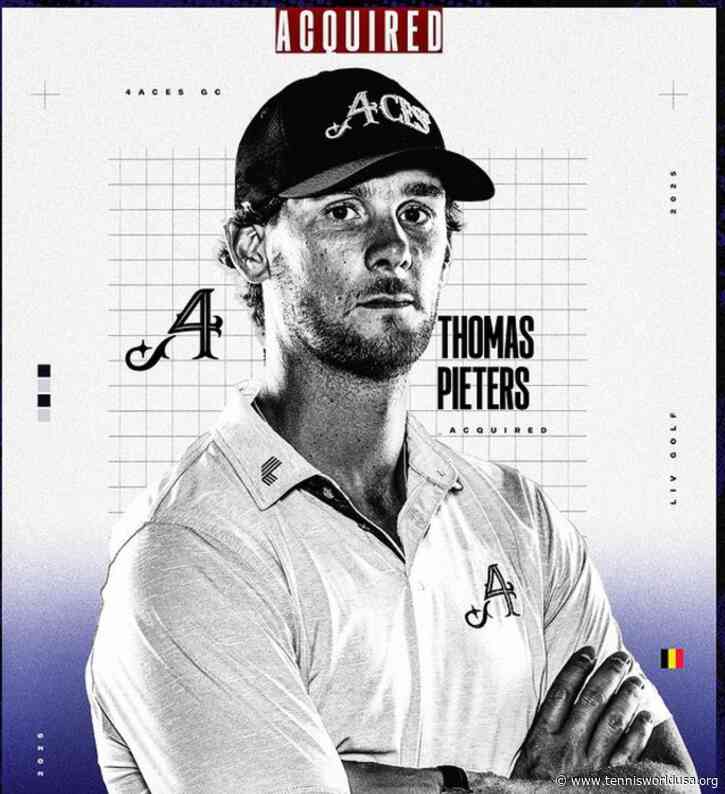 Dustin Johnson brings Thomas Pieters to 4Aces LIV Golf Team