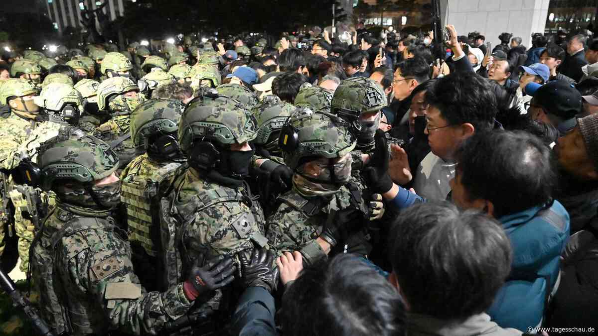 Südkorea: Präsident verhängt Kriegsrecht - Parlament widerspricht