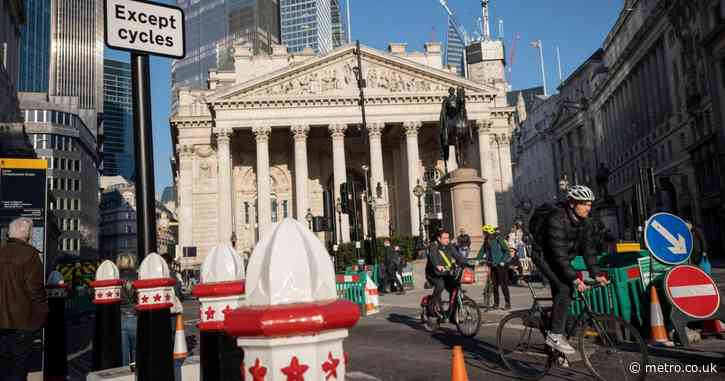 Map shows the route of £4,500,000 planned new cycle lane in London