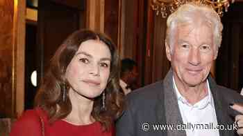 Richard Gere reunites with Breathless co-star Valarie Kaprisky at Christmas charity dinner in Paris - more than 40 years after playing lovers in romantic thriller