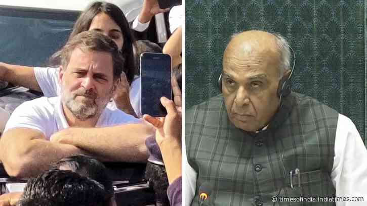 'What is he doing outside?' Acting LS Speaker questions Rahul Gandhi's Sambhal visit attempt; opposition walks out