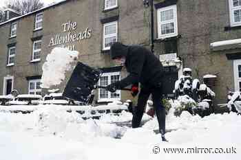 New map shows when snow is set to return to Britain as -5C Arctic blast hits