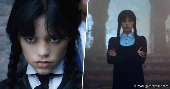 Netflix shares a spooky new look at Jenna Ortega in Wednesday season 2 as filming finally wraps