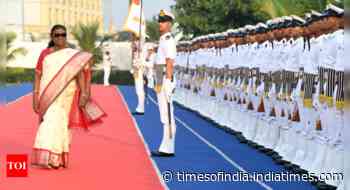 President Murmu attends Navy Day celebration at Odisha's Puri