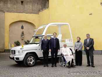 La rivoluzione green arriva in Vaticano: Mercedes-Benz consegna la prima Papamobile elettrica