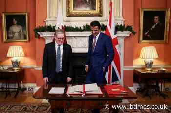 Qatar's Emir And UK's Starmer Talk Trade As State Visit Ends