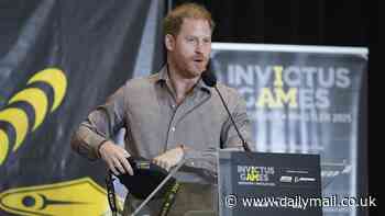 Prince Harry secures popstar headliner for the Invictus Games opening night - and it's his A-list neighbour 