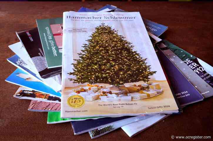 Why your favorite catalogs are smaller this holiday season