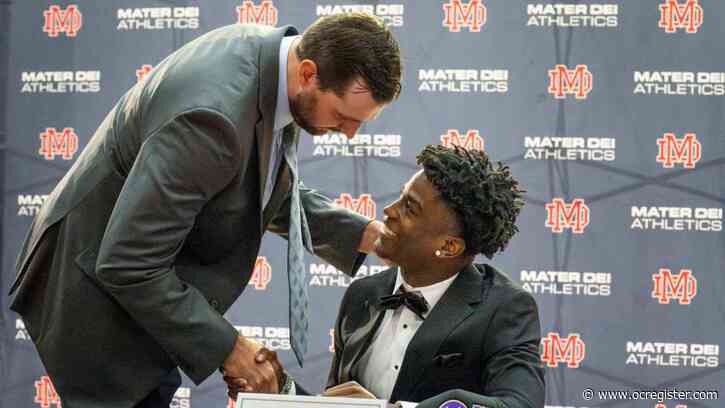 Mater Dei’s Marcus Harris secures late ‘fit’ with Washington on Football Signing Day