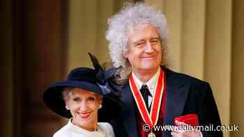 Brian May's wife Anita Dobson gives his fans a major health update on the Queen legend following his 'scary' stroke