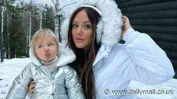 Pregnant Charlotte Crosby reveals daughter Alba, two, is having sleepless nights and feels 'unsettled and scared' following terrifying armed robbery which left the star 'living in fear'