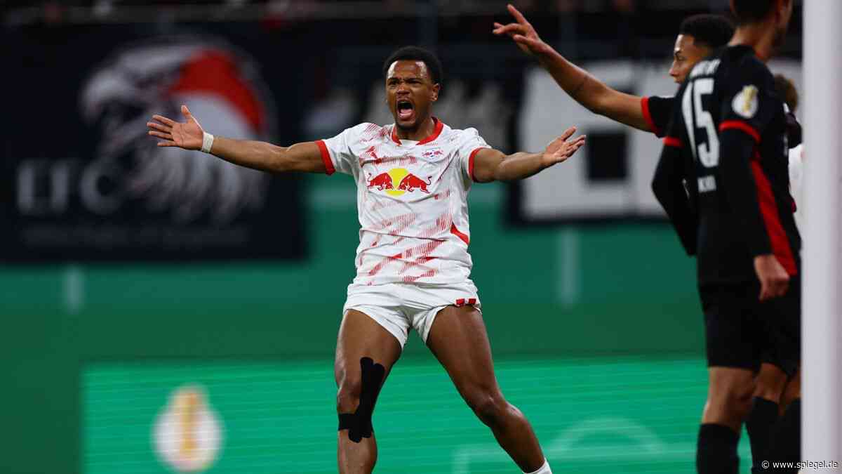 DFB-Pokal: RB Leipzig wirft Eintracht Frankfurt aus dem Pokal und kann dabei auf sein Sturmduo bauen