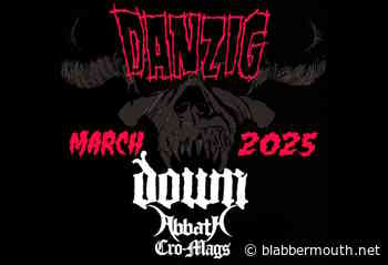 DANZIG, DOWN, ABBATH And CRO-MAGS To Tour U.S. West Coast In March 2025