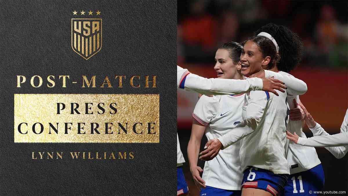 POST-MATCH PRESS CONFERENCE: Lynn Williams | Netherlands vs. USWNT | December 3, 2024