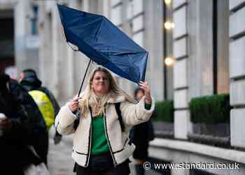 London weather: Strong winds to hit Thursday evening rush hour as weather warning issued