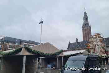 Leuvense vrijdagmarkt moet plaats ruimen voor kerstmarkt tijdens eindejaarsperiode