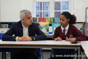 Sadiq Khan launches new scheme to help lower schools’ energy bills