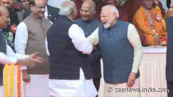 Amid Opposition Politics, PM Modi, Kharge Burst into Laughter During Mahaparinirvan Divas