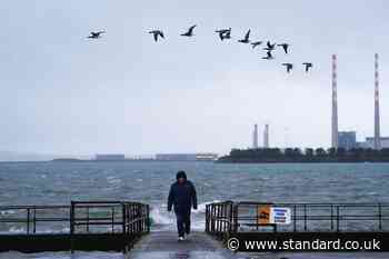 Seven counties under red wind warning as Storm Darragh nears Ireland