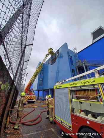 Hackney fire: Seventy firefighters tackle huge blaze at Mossbourne Federation School