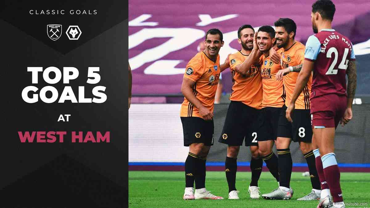 Stunning Pedro Neto volley, Raul Jimenez and Adama Traore strikes! | Best Wolves goals at West Ham!