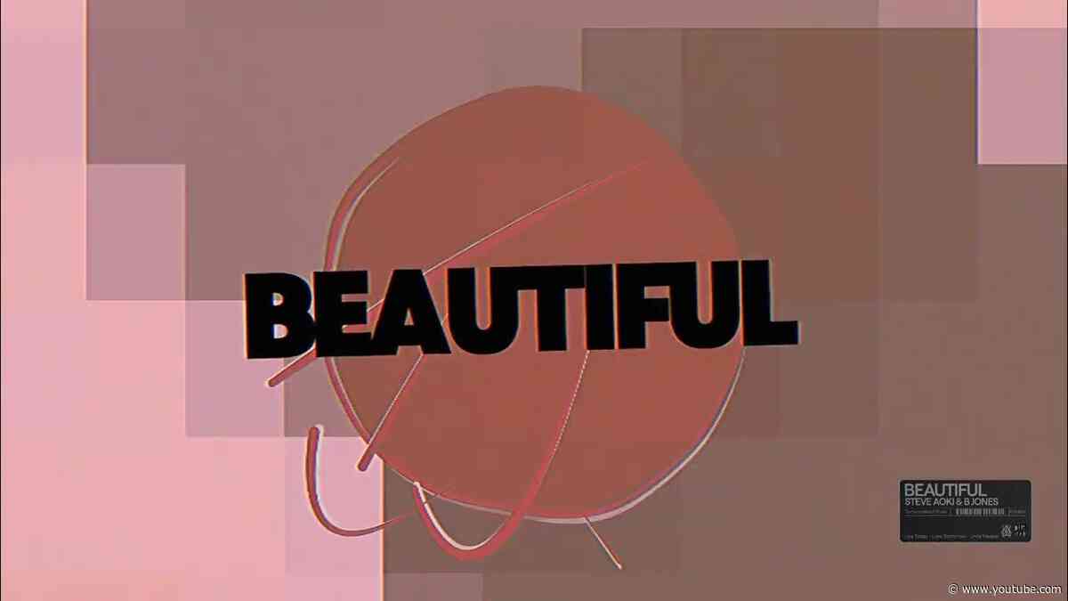 Steve Aoki & B Jones - Beautiful (Official Visualizer)