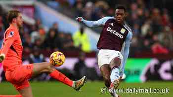 Aston Villa 1-0 Southampton: Jhon Duran's winner secures second win on the bounce for hosts - and heap more misery on the Saints