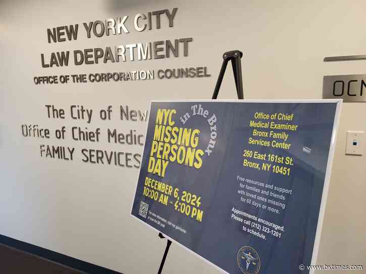 NYC Missing Persons Day event held in Bronx for the first time, offering hope and answers to families