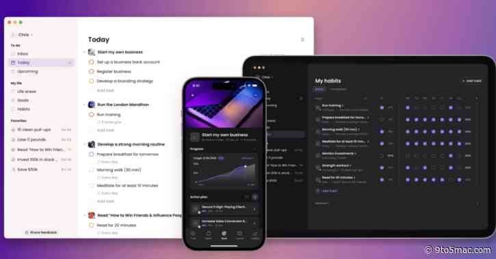 Indie App Spotlight: ‘Griply’ is an all-in-one planner for goal setting, task management, and habit tracking