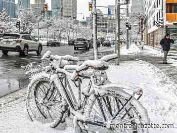 Montreal weather: More white stuff to make your day