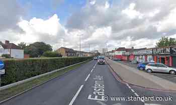 Eastern Avenue crash: Pedestrian killed after being struck by car on major east London road