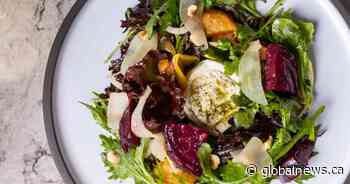 Recipe: Grilled beet and burrata salad 