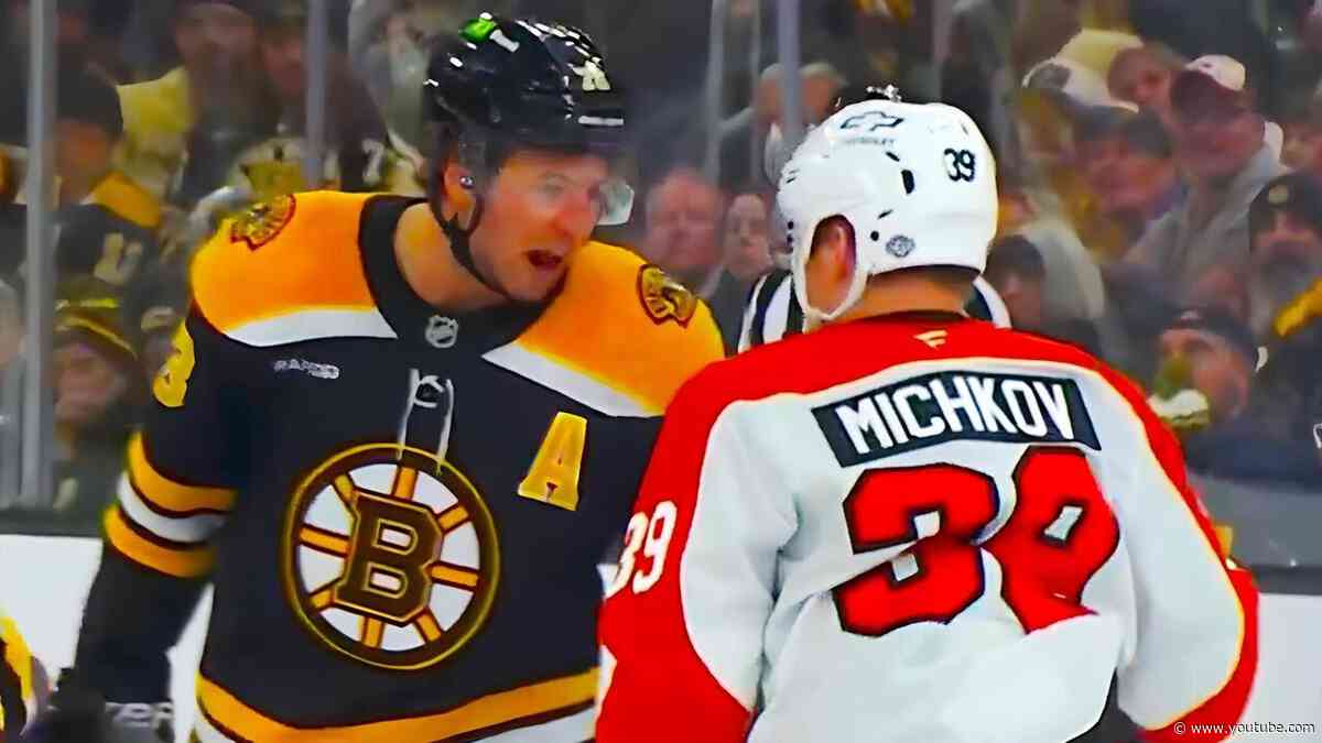 Owen Tippett vs Charlie McAvoy. 7 december 2024