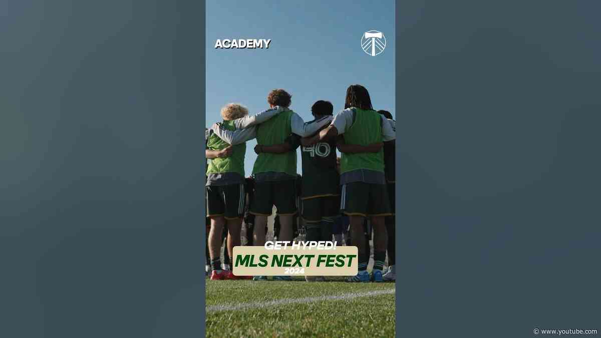 2024 MLS NEXT Fest is LIVE! #RCTID #YoungTimbers #Academy