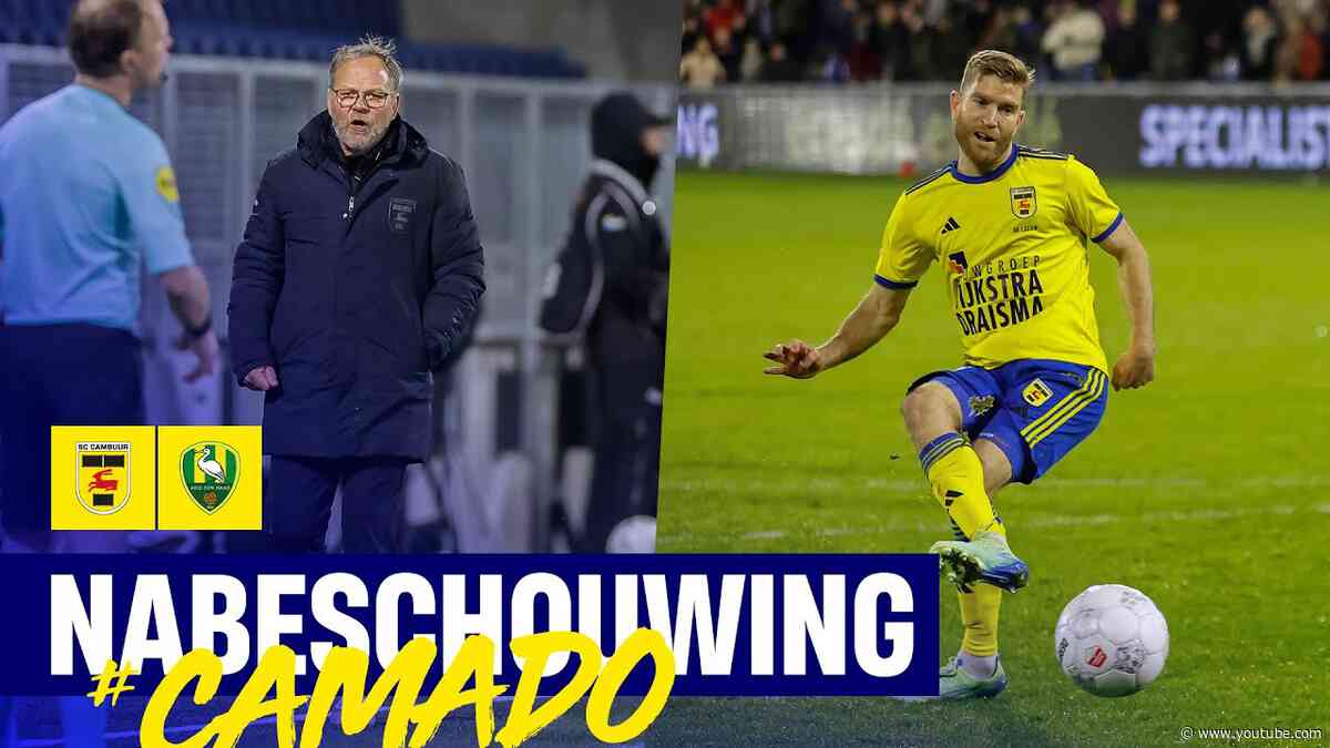 ✚3️⃣ | Nabeschouwing SC Cambuur - ADO Den Haag ⚔️ | Henk de Jong & Michael de Leeuw 💬