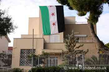 What is the flag that Syrian rebels are using?