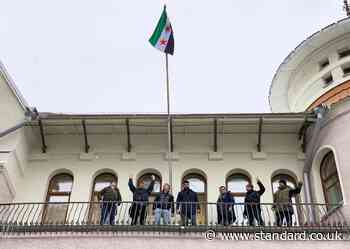 Russia 'surprised' at fall of Assad regime as Syria rebel flag flown over Moscow embassy