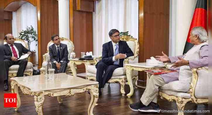 'Help clear the clouds': Indian foreign secretary meets Bangladesh interim chief Yunus amid rising tensions